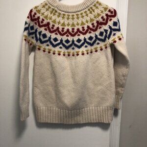 J Crew Fair Isle Sweater